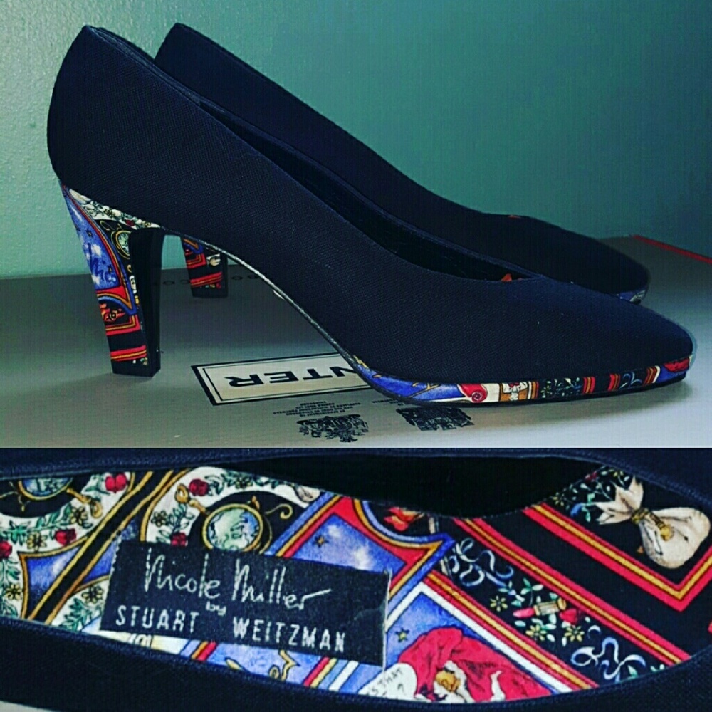 NWOT Stuart Weitman x Nicole Miller 7.5 rare
